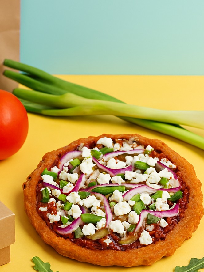 Sweet Potato Base Pizza