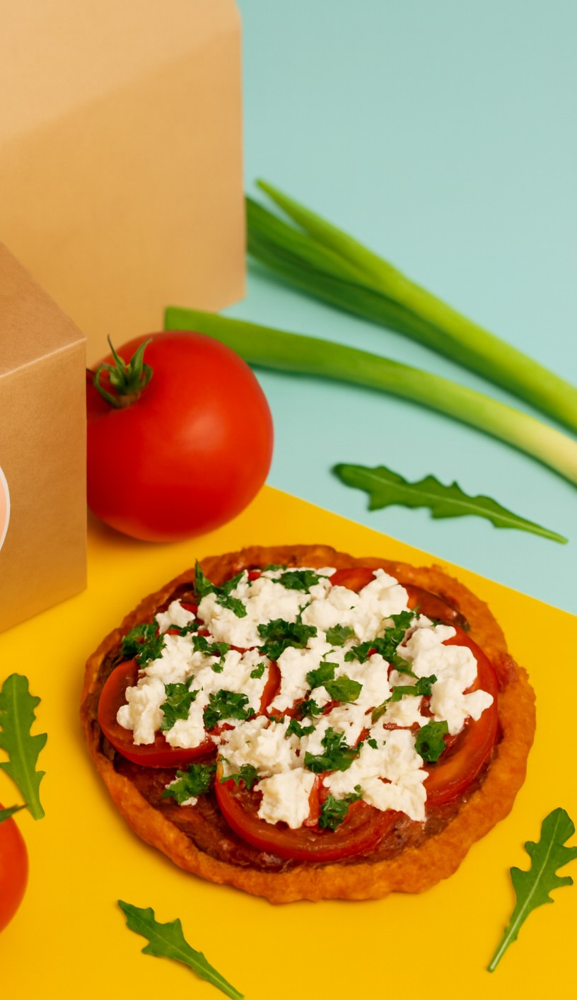Sweet Potato Base Pizza