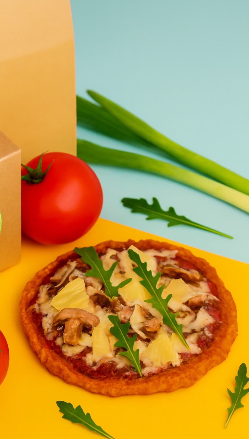 Sweet Potato Base Pizza