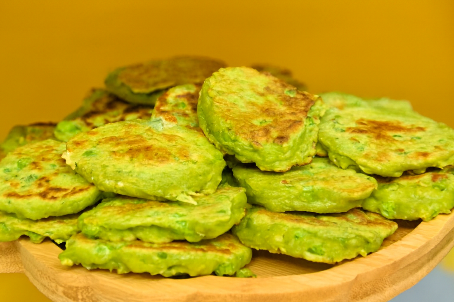 Pea and Feta Fritters