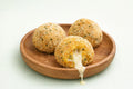 Golden Carrot and Mozzarella Arancini