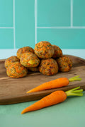 Carrot and Halloumi Bites